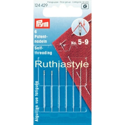 Self-Threading Hand Needles