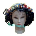 Kente satin Hair Bonnet